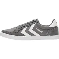 Hummel Sportschoen 'Slimmer Stadil' donkergrijs / wit