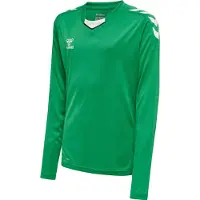 Hummel Functioneel shirt groen / wit