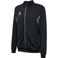 Hummel Sportsweatvest 'Authentic' grijs / zwart / wit
