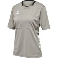Hummel Functioneel shirt 'Referee Chevron' grijs / zwart / wit