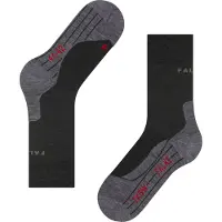 Falke TK5 anti-blaar dun wol functioneel materiaal wandelsokken heren grijs - maat 46-48