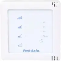 Vent-Axia Multihome SSU-RZ - 4 standenschakelaar - draadloos - 230V - ZWART