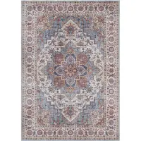 Nouristan Vintage Vloerkleed Anthea - Creme/Blauw 120 x 160 cm
