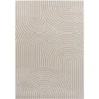 Elle Decoration Japandi Vloerkleed - Creme 80 x 150 cm