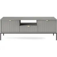 Selsey TV-Meubel Louis | spaanplaat grijs 154x56x39 cm tv-meubels | NADUVI