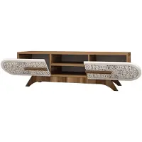 Skye Decor TV-meubel Defne | spaanplaat wit 145x37x37 cm tv-meubels | NADUVI