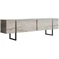 Skye Decor TV-meubel Sleek | spaanplaat grijs 180x50x30 cm tv-meubels | NADUVI