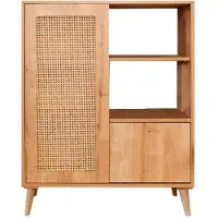Kalune Design Wandkast Luxe rotan | rotan naturel 40x90x110 cm wandkasten | NADUVI