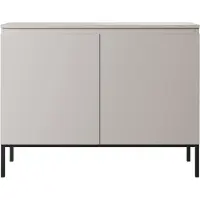 NADUVI Collection Dressoir Kate 2 deurs | spaanplaat beige 100x77x35 cm dressoirs | NADUVI