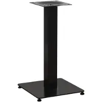 Dimehouse Tafelpoot bistro | metaal zwart 8x60x70 cm tafelbladen en -poten | NADUVI