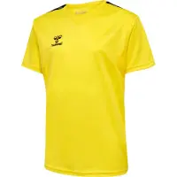 Hummel Functioneel shirt 'Authentic' geel / zwart