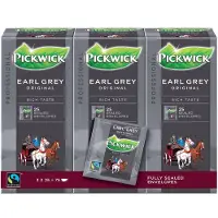 Pickwick Thee Fair Trade Earl grey thee 25 zakjes van 2gr