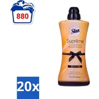 Silan 20 x Suprême - Wasverzachter - Glamour - 44 Wasbeurten - 1.2L - Voordeelverpakking - 20 stuks