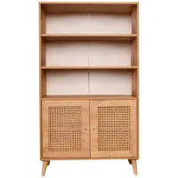 Kalune Design Wandkast Bliss rotan | rotan naturel 40x90x110 cm boekenkasten | NADUVI