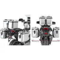 Givi Honda X-adv 750 21 Plo1188mk Zadeltassen Montage
