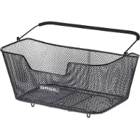 Basil Base L Fietsmand - Achter - Staal - Zwart - Large