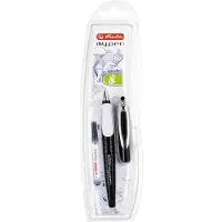 Herlitz Fllhalter my.pen, Federbreite: L, schwarz/weiá