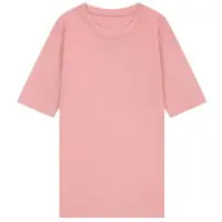 NIK&NIK T-shirt roze Meisjes Viscose Ronde hals Effen - maat 164