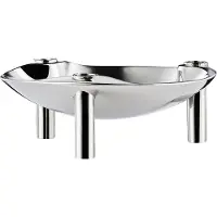 STOFF Nagel Nagel schaal chroom