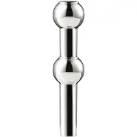 STOFF Copenhagen vaas Chroom
