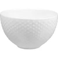 Design House Stockholm Blond schaal klein wit gestipt
