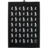 Solstickan Design Solstickan keukenhanddoek 50x70 cm Zwart-wit
