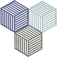 Zone Hexagon Trivets-3 Pieces Onderzetter