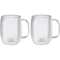 Zwilling Sorrento Dubbelwandig koffieglas met oor 355ml