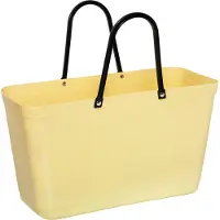 Hinza Tas Green Plastic L / Citroengeel - Picknickmanden Bio-kunststof Lemon - 56