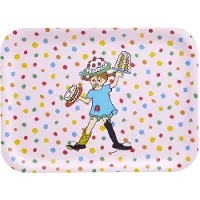 Muurla Pippi dienblad 20x27 cm Verjaardag
