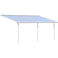 Canopia By Palram Aluminium terrasoverkapping Sierra Palram - Canopia 3 x 6,1 m wit