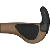 Ergon Gp2 Evo Biokork L Handvatten Bruin 130.5 mm
