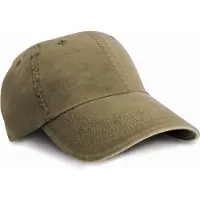 Result Washed Fine Line Cotton Cap With Sandwich Peak | Maat: Één maat