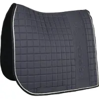 Horka - Equestria Pro Embossed Zadeldek - Antraciet - Full Dressuur