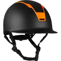 Horka ruitercap Sparrow zwart/oranje