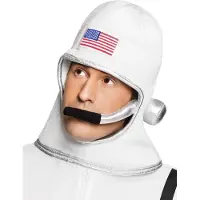 Boland hoed astronaut heren wit one size