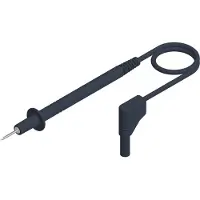 Hirschmann Test & Measurement PL 2700 S W sw Meetsnoer Testpunt 4mm-stekker 1.00 m Zwart 1 stuk(s)