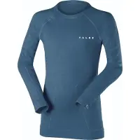Falke Wool-tech Lange Mouwenshirt 134-140 cm bleu