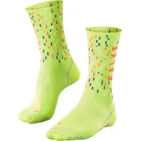 Falke BC Impulse Peloton Fietssokken, geel EU 37-38 2023 Sokken