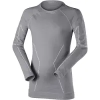 Falke Longsleeve Kids Wool-Tech Grey Heather-Maat 110 - 116