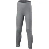 Falke Legging Kids Wool-Tech Tight Grey Heather-Maat 134 / 140