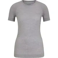Falke Wool-Tech Light thermoregulerend anti zweet Merinowol sportondergoed sportshirt dames grijs - Maat XL