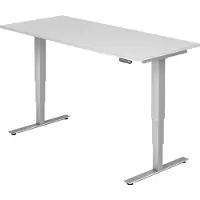 Hjh OFFICE PRO XDSM 19 S - Wit 180 x 80 Tafelhoogte I Elektrisch in hoogte verstelbaar