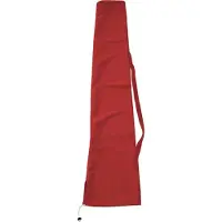 MCW Beschermhoes voor parasol tot 3x4m, afdekhoes met trekkoord ~ bordeauxrood