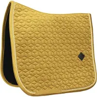 Kentucky Horsewear Horsewear - Zadeldek - Velvet - Donkergeel - Pony