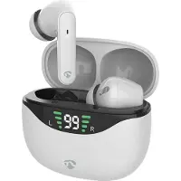 Nedis Bluetooth in-ear earphones met microfoon | ANC | charging case | wit