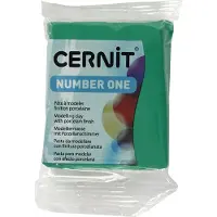 Clairefontaine Cernit boetseerklei groen, 56 gram