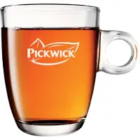Pickwick thee, groene thee met lemon, fairtrade, pak van 25 zakjes