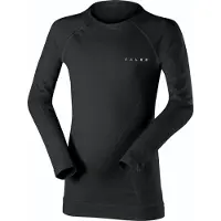 Falke Longsleeve Kids Wool-Tech Black-Maat 110 - 116