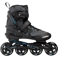 Roces Weft Thread 84 Skeelers Volwassenen – 4x84mm Wielen – Fitness Inline Skates – Zwart Blauw – Maat 41